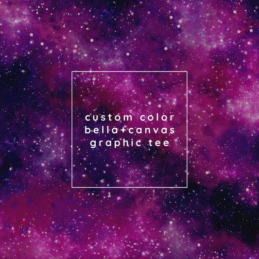 custom color graphic tee