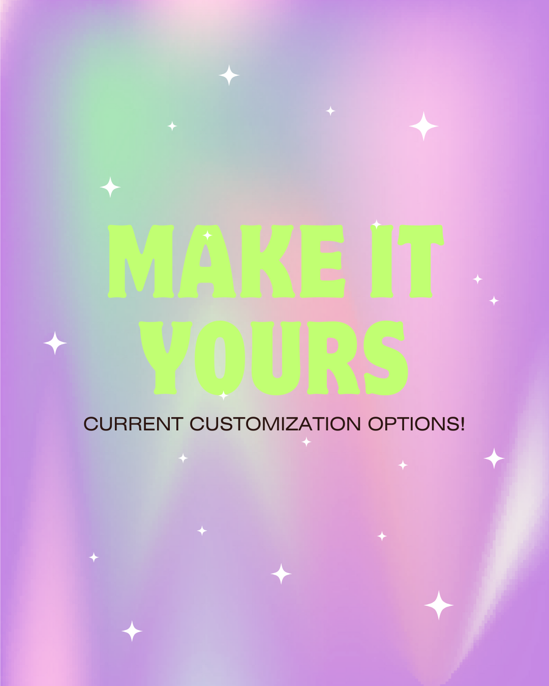 make it yours