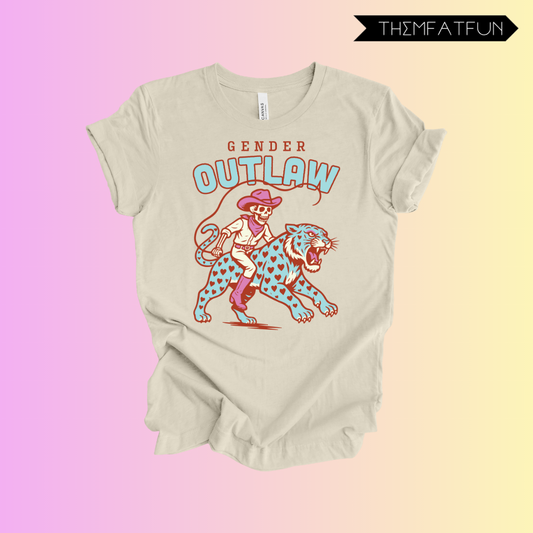 gender outlaw graphic tee